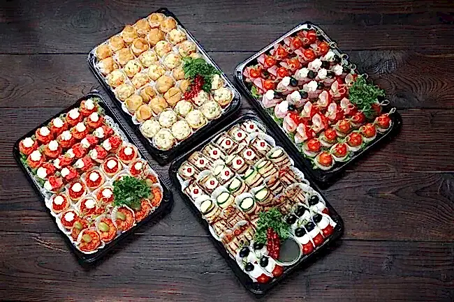 Ассорти Канапе + Рулеты + Тарталетки